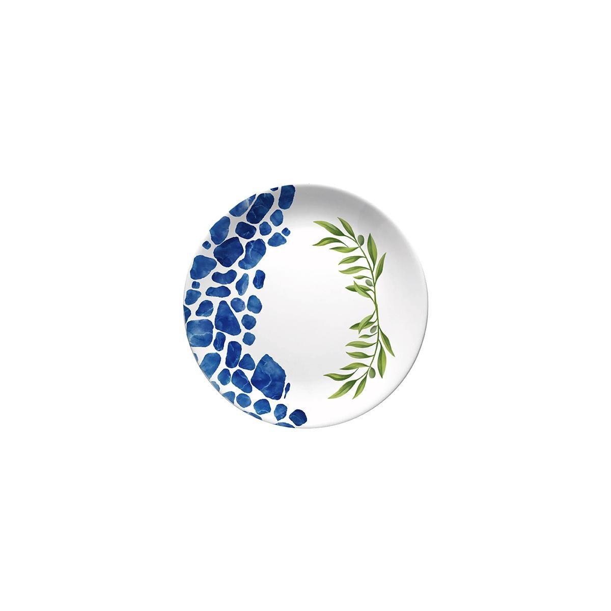 Fern&Co Santorini Cruise Collection Küçük Tabak 4 Lü Set