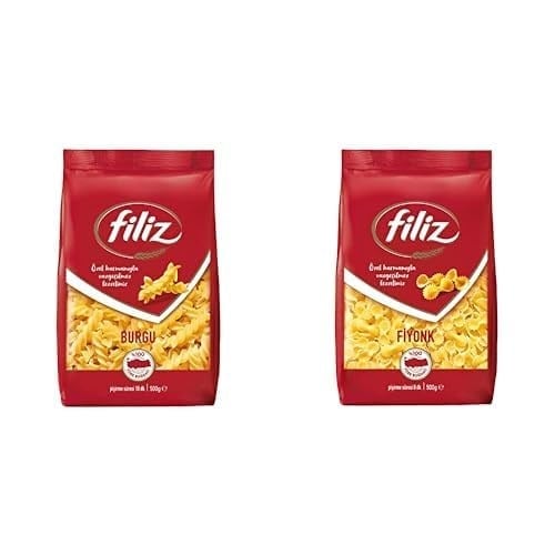 Filiz Burgu Makarna 500 g+Filiz Fiyonk Makarna 500 g