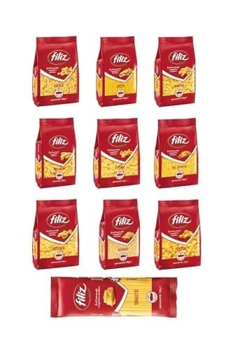 FİLİZ-Makarna 500 gr 10 Lu Karma Paket