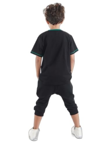 Finish Erkek Çocuk T-shirt Kapri Şort Takım