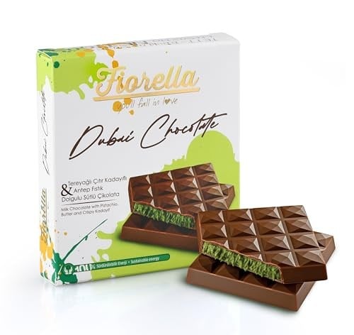 Fiorella Dubai Çikolatası 60 Gr. (1 Paket)