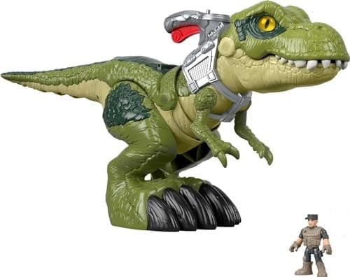 Fisher Price Jurassic World GBN14 - Imaginext Hungry T-Rex, Çok Renkli, 3 Yaş İçin Dinozor Oyuncak