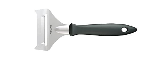 Fiskars Yumuşak peynir rendesi, toplam uzunluk: 17,7 cm, Essential, paslanmaz çelik/PP plastik, siyah, 1065588