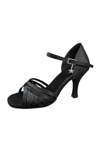 FİYONK TANGO DANS VE SALON AYAKKABISI 8,5 CM 13 PONT KONİ MODEL KAPALI TOPUK