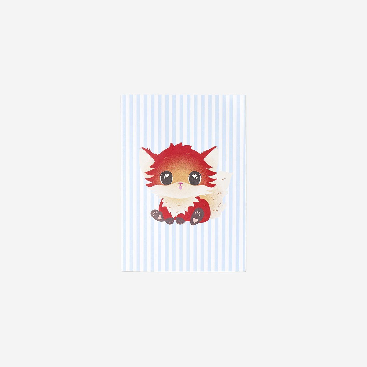 Flying Tiger Copenhagen Çizgili Tilki Detaylı A5 Defter