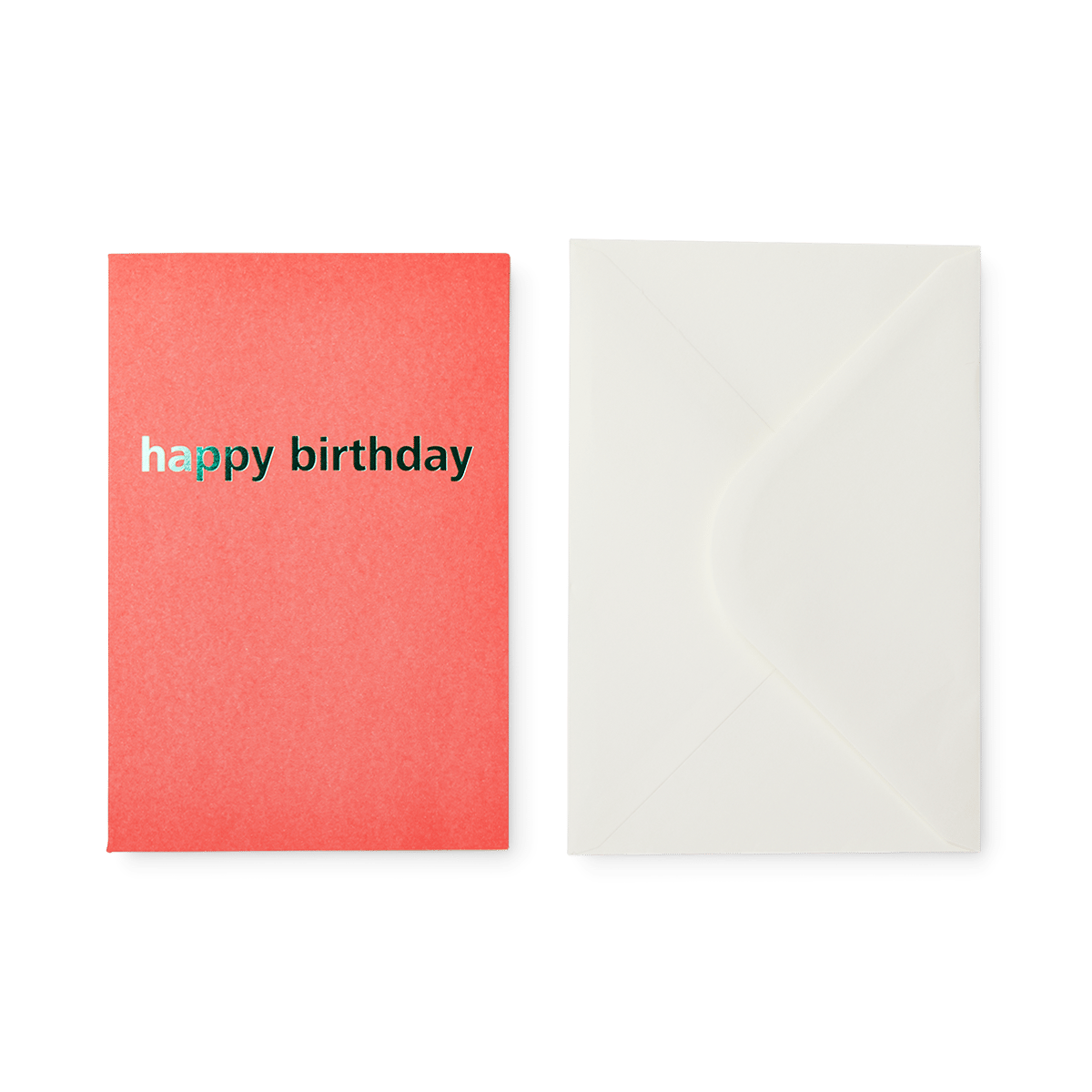 Flying Tiger Copenhagen Pembe Happy Birthday Kart