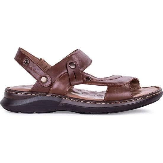 FORELLİ 40507 ORTOPEDİK DERİ ERKEK TERLİK-SANDALET