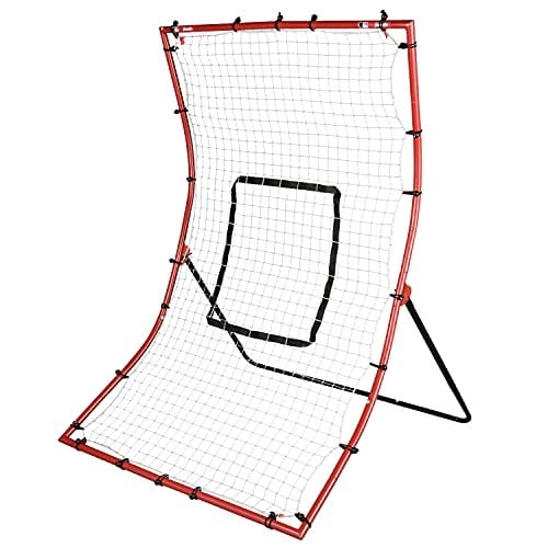 Franklin Sports Beyzbol Geri Tepme ve Atış Geri Döndürme Ağı - Atış Geri Dönüş Eğitmeni + Bağlanabilir Atış Hedefli Geri Tepme Ağı - Yerden ve Yüksek Atışlar İçin - Seçenekler: 68