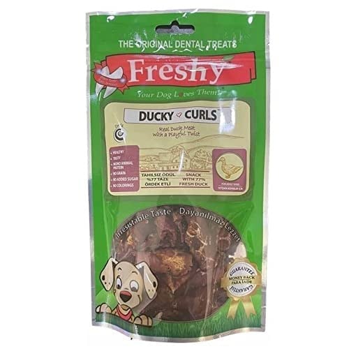 Freshy Ducky Curls Kıvrık Ördek Eti Köpek Ödülü 55gr