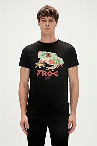 Frog Erkek T-Shirt - 23.01.07.011 Siyah