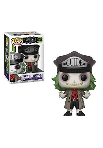 Funko Pop Korku: Beter Böcek - Şapka Koleksiyon Şekil ile Beetlejuice, Çok renkli