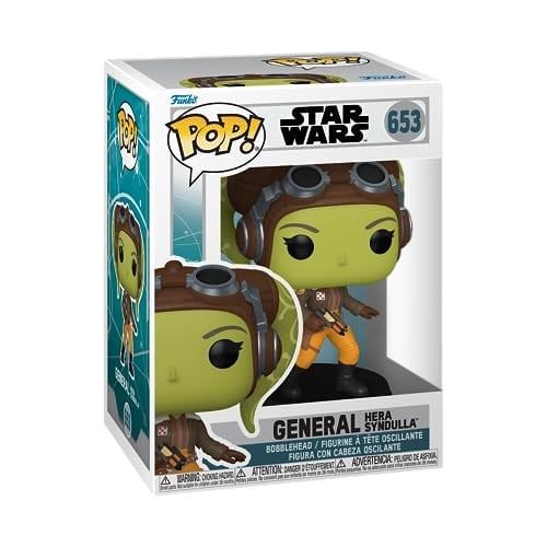 Funko Pop! Star Wars: Ahsoka TV - General Hera Syndulla - Star Wars Ahsoka - Figurine en Vinyle à Collectionner - Idée de Cadeau - Produits Officiels - Jouets pour Les Enfants et Adultes - TV FansQ