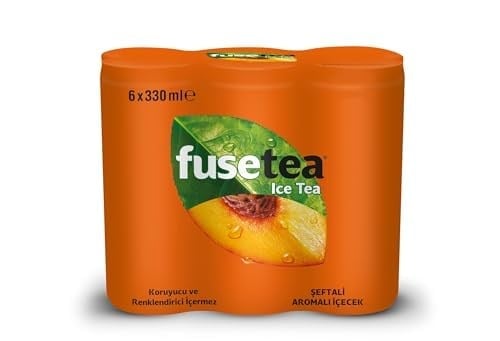 Fusetea Şeftali Aromalı Soğuk Çay Kutu 6x330 ml