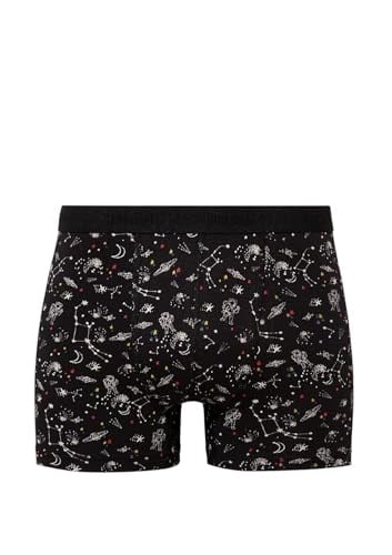 Galaksi Baskılı Siyah Boxer 092084-900