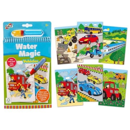 Galt Water Magic Vehicles Suyla Boyama Kitabı (1004933)
