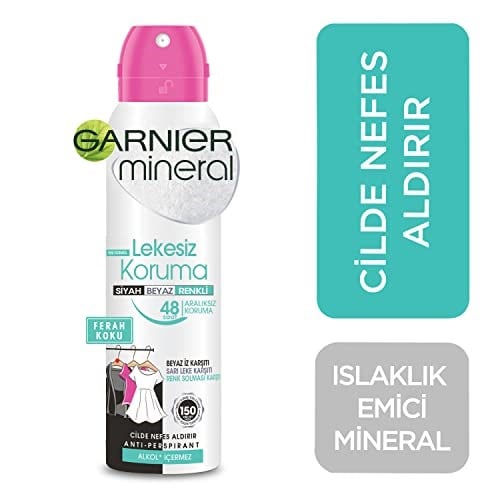 Garnier Mineral Lekesiz Koruma Deodorant 150ml