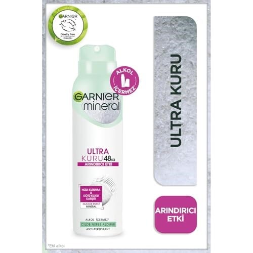 Garnier Mineral Ultra Kuru Deodorant 150ml