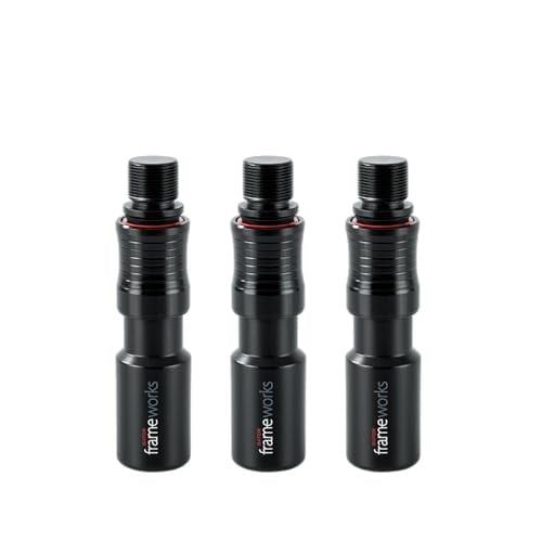 Gator Framework GFW-MIC-QRTOP3PK Hızlı Bağlantılı Mikrofon Adaptörü, 3'lü Paket, 5/8