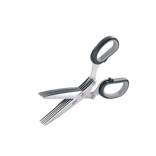 Gefu 12660 Cutare ot makası, temizleme taraklı, 19,4 x 8 x 1,8 cm