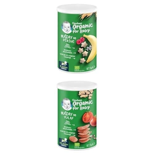 Gerber Organik Atıştırmalık Paketi