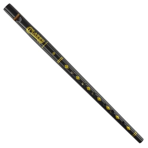 Gewa Clarke SBDC Pennywhistle Kutulu, D Anahtarı, Siyah