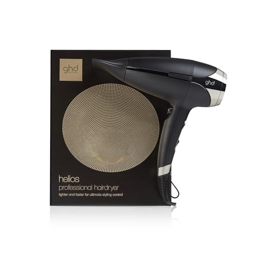 Ghd Helios Saç Kurutma Makinesi, Siyah | Maksimum saç kontrolü - Tüm saç tipleri için - (Avrupa fişi)