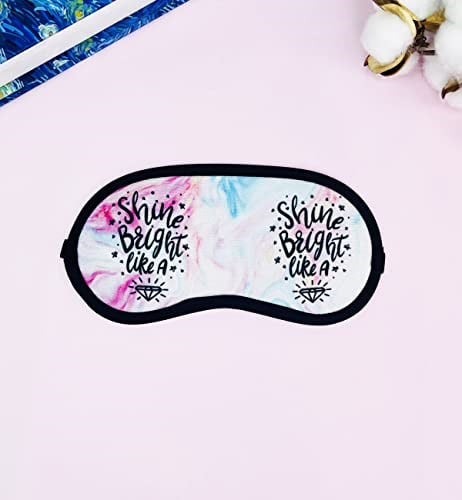 giftmoda Elmas Motto Tasarımlı Uyku Bandı