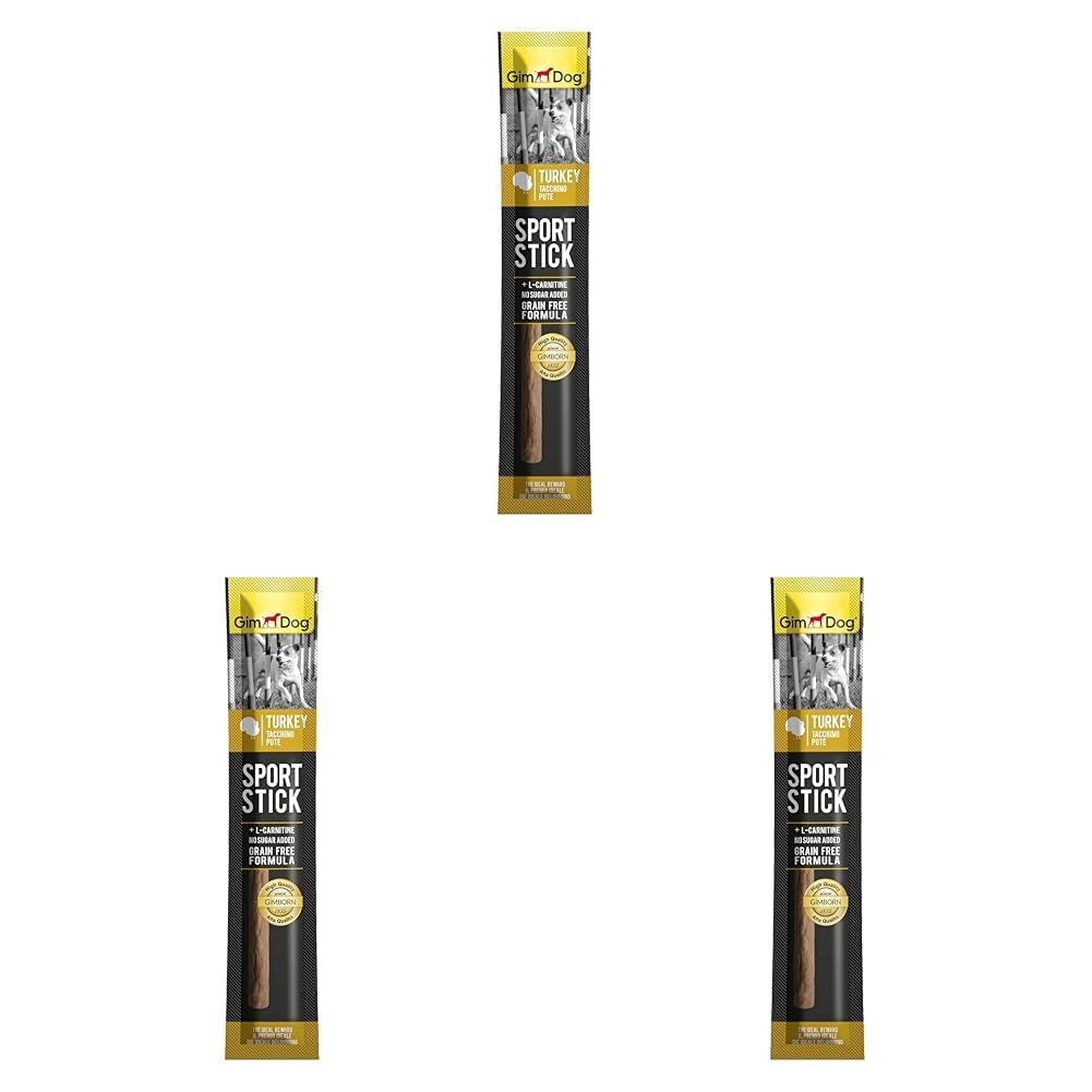 GimDog Sportsticks Hindi Etli Köpek Ödül Çubuğu, 12 g 3lü paket