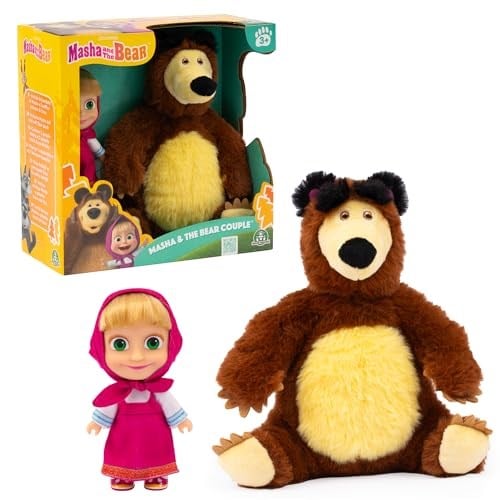 Giochi Preziosi Masha&Bear Masha&Koca Ayi 23Cm Bebeké