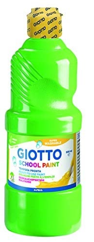 Giotto Guaj Boya, 500 ml, Yeşil - Seçenekler: 250ml, 500ml