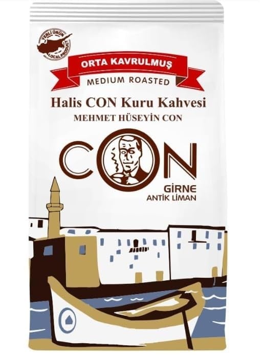 Girne Con Kahve Orta Kavrulmuş Türk Kahvesi, Girne Antik Liman, 125 Gram