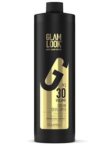 GLAMLOOK 30 Volüm Peroksit (%9) | Oksidan Kremi 1000 ml | Profesyonel Developer