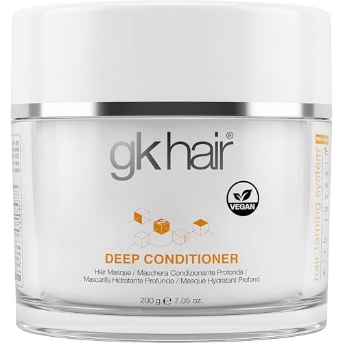 Global Keratin GKhair Derin Saç Kremi Maskesi 200g / 7.5oz Erkekler ve Kadınlar için Kuru Hasarlı Saç Bakım Koruması ve Ultra Onarıcı Maske (200g, 1'li Paket)
