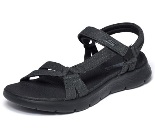 GO WALK FLEX SANDAL - SUBLİME Women Siyah Sandalet