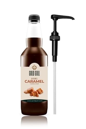 Gold Gull Karamel Aromalı Kahve & Meyve Şurubu 700 ml.