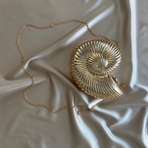 Gold Kadın Nautilus Model Abiye Çanta