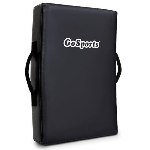 GoSports Premium Blok Pedleri – Futbol, Basketbol, Lakros, ve Dövüş Sanatları için Çok Amaçlı Antrenman Ekipmanı – Dövüş Çalışma Kuklaları ve Tekme Pedleri