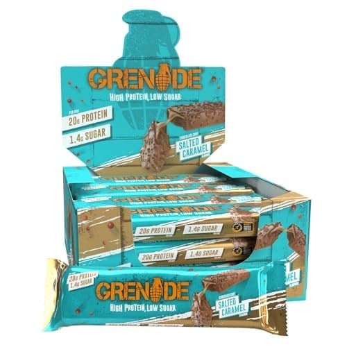 GRENADE Protein Bar 60 Gr x 12 Adet Salted Caramel