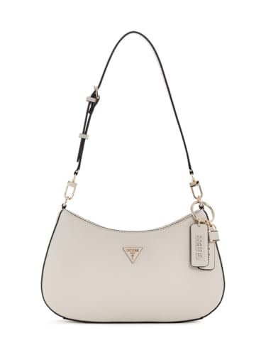 GUESS Noelle Top Zip Omuz Çantası - Bedenler: M, Tek Beden