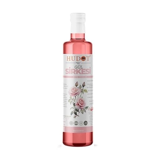 Gül Sirkesi Doğal Fermantasyon 500ml HUDOT ORGANİK