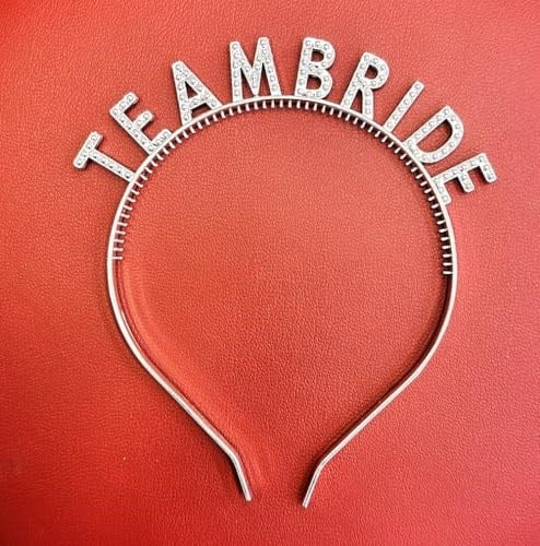 Gümüş Renk Team Bride Taç Plastik – Gelin ve Nedime Tacı
