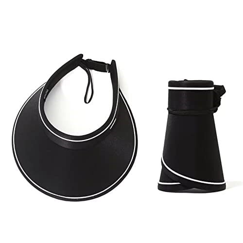 Güneşlik Şapkalar Kadın Geniş Ağızlı Yaz UV+50 Koruma Plaj Şapkası Kolay Taşıma için Katlanmış