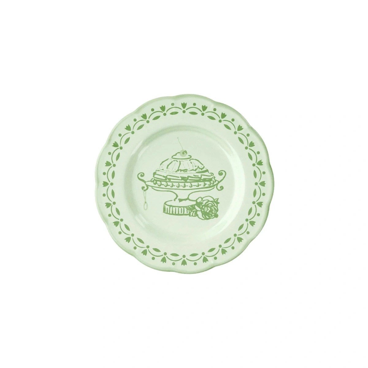 Guzzini Josephine Tatlı Tabağı 21 cm Yeşil