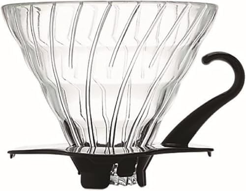 Hario V60 02 Dripper (Siyah Cam)