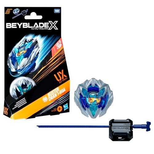Hasbro Beyblade X Buster Dran 1-60A UX Başlangıç Paketi, Topaç ve Başlangıç Paketi