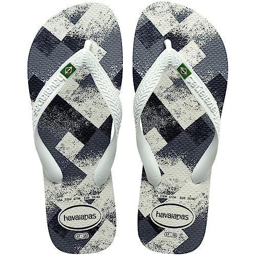 Havaianas Brasil Fresh beyaz-gri Parmak Arası Terlik Unisex Yetişkin
