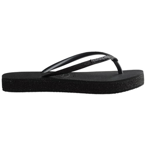 Havaianas HAVAIANAS SLIM FLATFORM SPARKLE kadın FLIP FLOPS