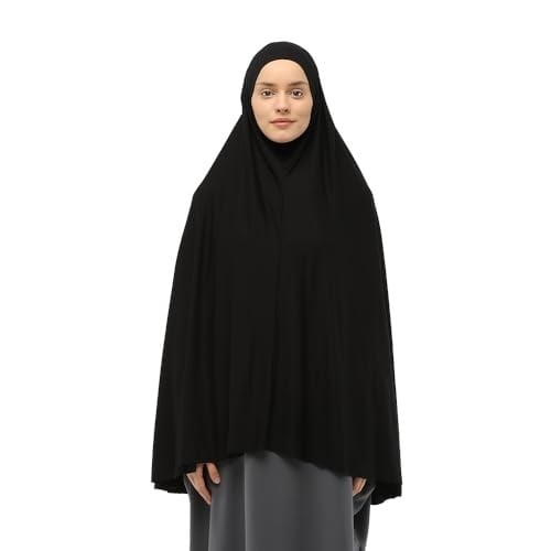 Hazır Türban Peçeli Pratik Eşarp Tesettür Nikaplı Hijab - Namaz Örtüsü Sufle (5XL)