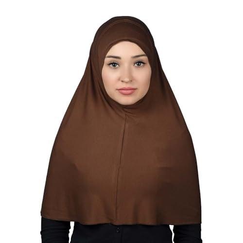 Hazır Türban Pratik Eşarp Tesettür Hijab - Namaz Örtüsü (XL)