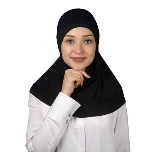 Hazır Türban Pratik Eşarp Tesettür Hijab - Namaz Örtüsü